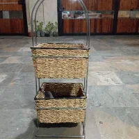 جاسبی زمینی و پیازی حصیری فلزی