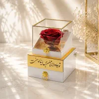 باکس گل رز جاودان