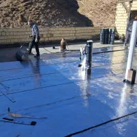 ایزوگام  قیر گونی حتی نیم متر هم میایم