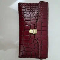 کیف پول با چرم گاوی