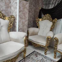 مبل استیل بامیز غذا خوری8نفره|مبلمان خانگی و میز عسلی|اراک, |دیوار