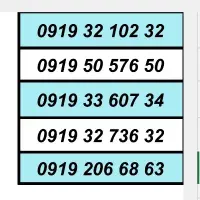 ۹  ۱  ۹|سیم‌کارت|کرج, اصفهانی‌ها|دیوار