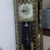 ساعت برنجی ایستاده نو  مناسب جهزیه