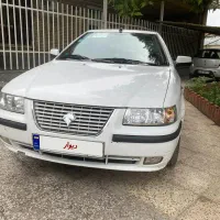 سمند ef7 سفید ۱۳۹۵