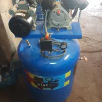 پمپ باد کمپرسور ۲۵۰ لیتری خورجینی