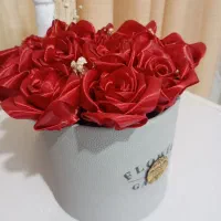 گل رز روبانی|گل مصنوعی|زنجان, |دیوار