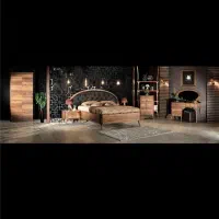 تخت دو نفره|تخت و سرویس خواب|ورامین, ورامین|دیوار