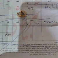 گوشواره طلای تازه با یک درصد