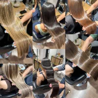 مدل کراتین و کرابوتاکس و بوتاکس اسکالپ کف سر