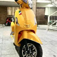 طرح وسپا نامی TS150 زرد با کارکرد کم