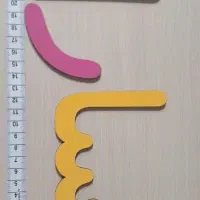 الفبای واعداد چوبی کمک اموزشی