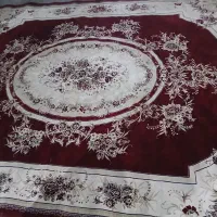 فرش ۱۲متری ۱جفت قرمز رنگ تمیز|فرش|نوشهر, |دیوار