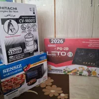 فروش گاز ۵ شعله ، جاروبرقی ، آون توستر ۶۰ لیتری