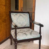 ست مبل ۵ یا ۷ نفره چوب گردو (توضیحات بخوانید)
