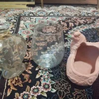 گل به همراه گلدان|گل مصنوعی|گرگان, |دیوار