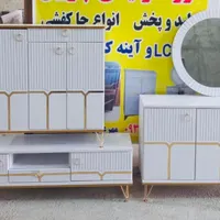 کنسول ست کامل جاکفشی میز تی وی|بوفه، ویترین، کنسول|الوند, |دیوار
