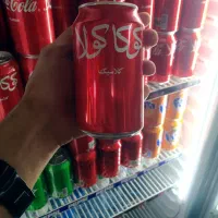 نوشابه کوکا کولا قوطی مشکی