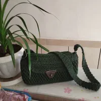 کیف بافتنی زیبا