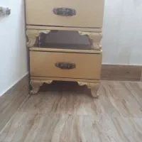 سرویس خواب به همراه آیینه کنسول وپاتختی|تخت و سرویس خواب|شیروان (خراسان), |دیوار