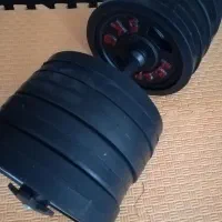 دمبل 40 وزنه ها دمبلی هالتری