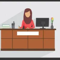 استخدام منشی خانم