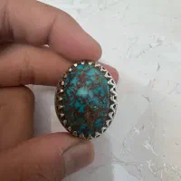 انگشتر ، انگشتر نقره ، فیروزه ، انگشتر فیروزه