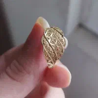 انگشتر و پلاک طلا نو