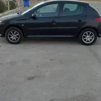 فروش ۲۰۶ مشکی،مدل ۸۲،تیپ ۳