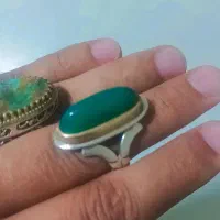 تعدادی انگشتر دست سازقدیمی .عقیق سبزعقیق سرخ و..|جواهرات|اسلامشهر, شهرک لاله|دیوار