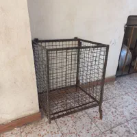 سطل زباله آهنی سالم