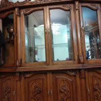 بوفه چوبی جنس چوب گردو