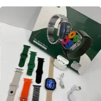 ساعت هوشمند WS-80 ULTRA3 به همراه ۷ بند و ایرپاد