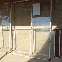 درب شیشه خور و ویترینی مغازه|مصالح و تجهیزات ساختمان|آبپخش, |دیوار