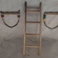 تاب ونردبان بازی پرندگان وهمستروآبخوری مخصوص همستر|لوازم جانبی حیوانات|سبزوار, کاشفی شمالی (دادگستری)|دیوار