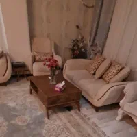 یک دست مبل هفت نفره بایک میز جلومبلی کشودار|مبلمان خانگی و میز عسلی|ارومیه, |دیوار