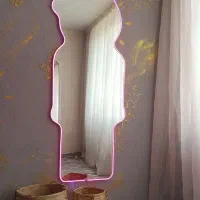 آینه قدی فانتزی بک‌لایت، مدل دفرمه