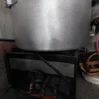 دیگ روحی و اجاق سه شعله بزرگ