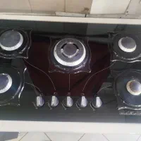 گازرومیزی مدلینگ ایتالیا5شعله وکابینت ام دی آف