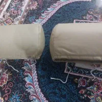 دو عدد روکش پشتی پژو کرمی