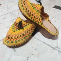 دمپایی بافتنی زندان باف|کیف، کفش، کمربند|قم, شاه سید علی|دیوار