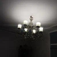 2 عدد لوستر ۶ شعله