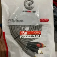 کابل صدا ۱/۵ متری 1به 2و انواع فلش
