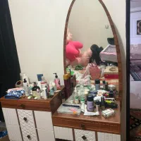 فروش کمد و میز توالت و پرده ب دلیل جا ب جایی|پرده، رانر، رومیزی|بابلسر, |دیوار