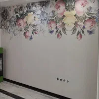 اجرای کاغذدیواری