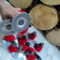 سنج و دمامه هئیت|سازهای سنتی|کاشان, آیت الله سعیدی|دیوار