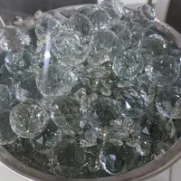 گوی لوستر و ریسه کریستالی لوستر