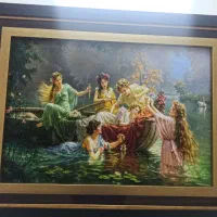 تابلو فرش بسیار زیبا
