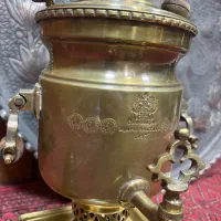 سماور ذغالی اصلی مهردار سنگین (زیر قیمت)|کلکسیون اشیاء عتیقه|ساری, |دیوار