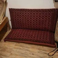 پشتی دست بافت درجه یک در حد نو استفاده نشده