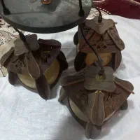 لوستر سه شاخه سالم|لوستر و چراغ آویز|نیشابور, کلاغان|دیوار